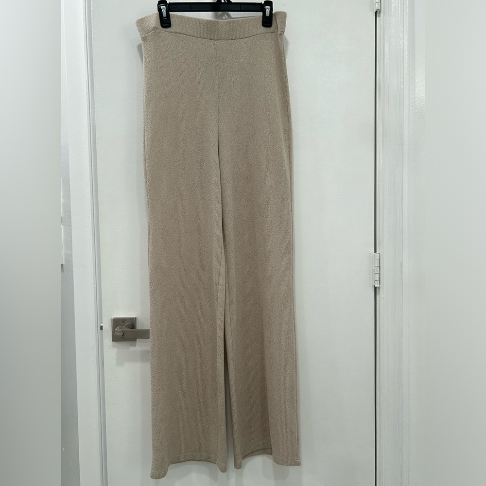 H&M Neutral Wide Leg Pants